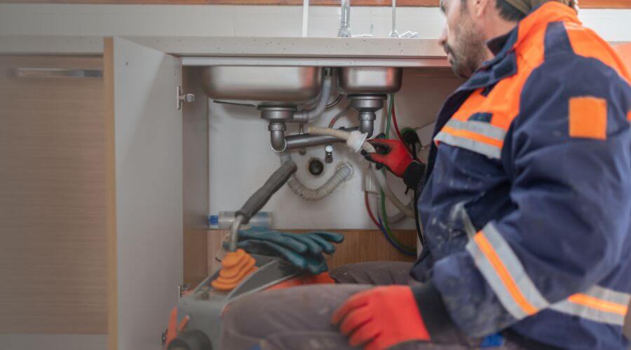 Professional tankless water heater installation services in Lupton, MI